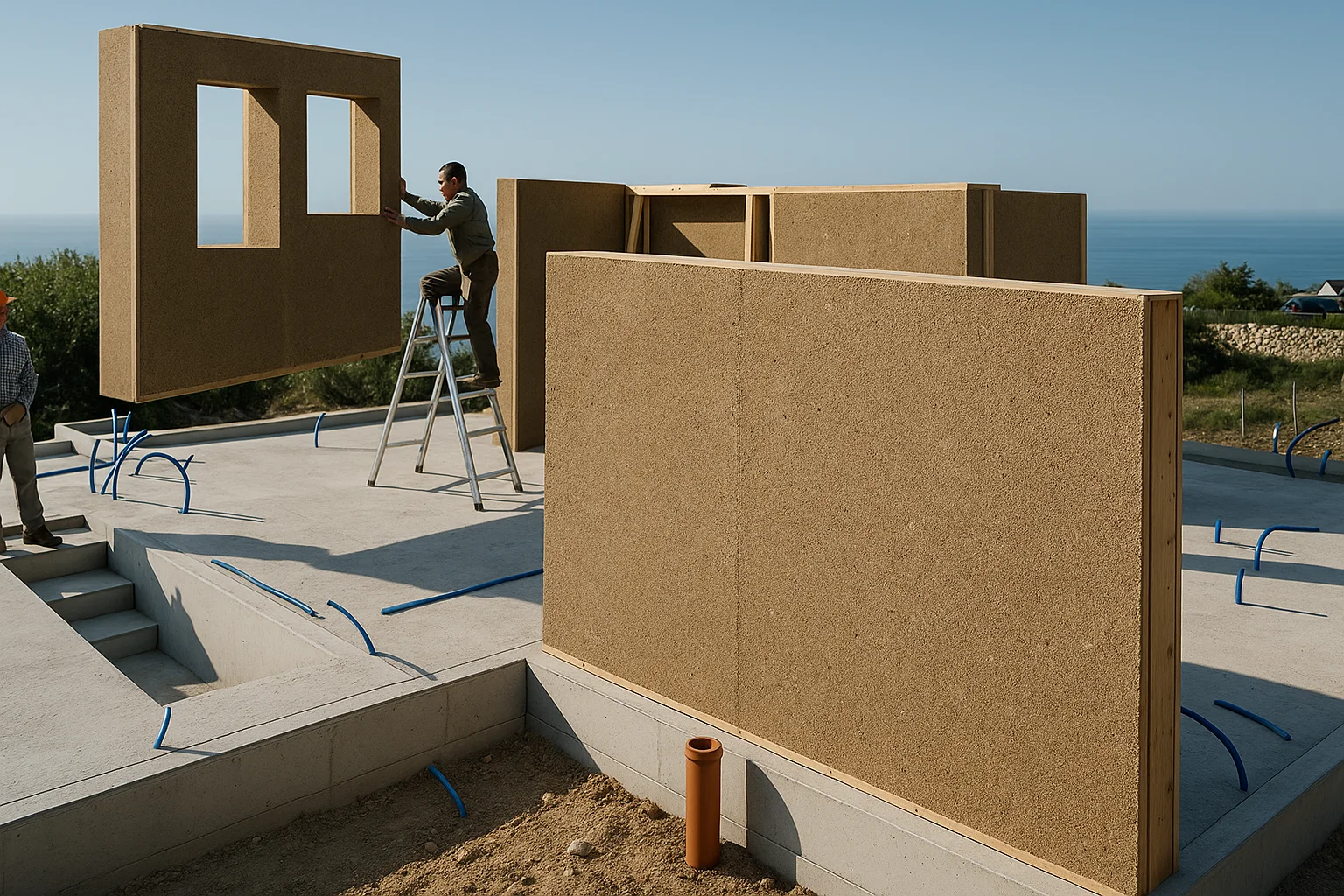 Sustainable construction with Emisco blocks